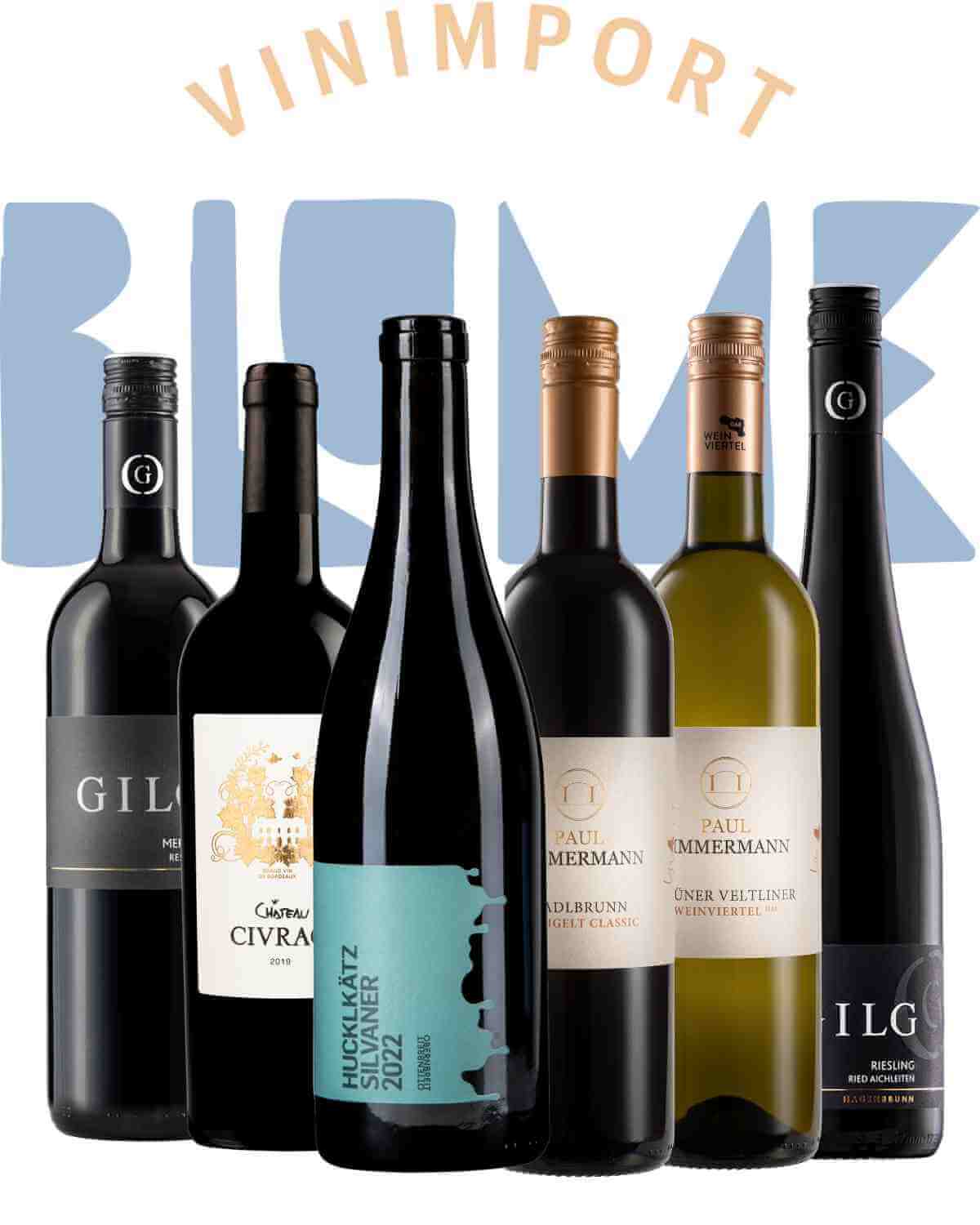 Sortimentskassen - 6 vine der giver dig et ægte indblik i Blume Vinimports univers