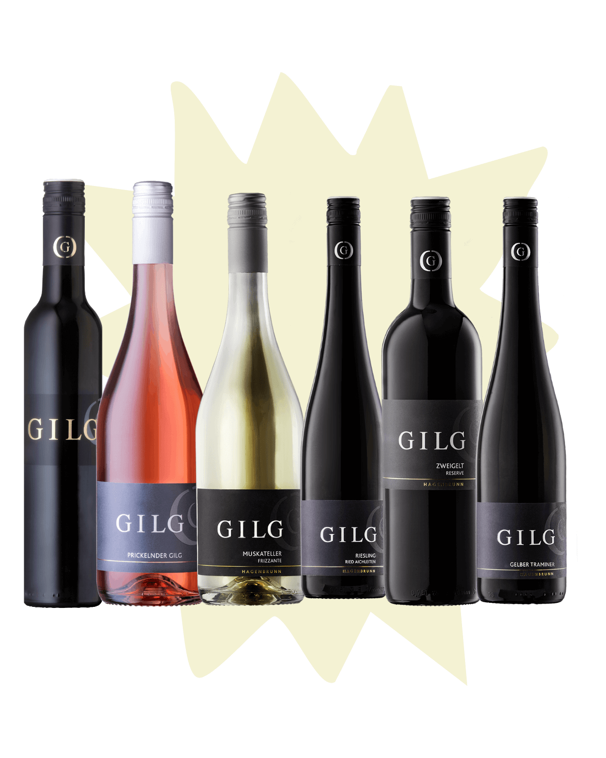 Weingut Gilg smagekasse - 6 forskellige vine