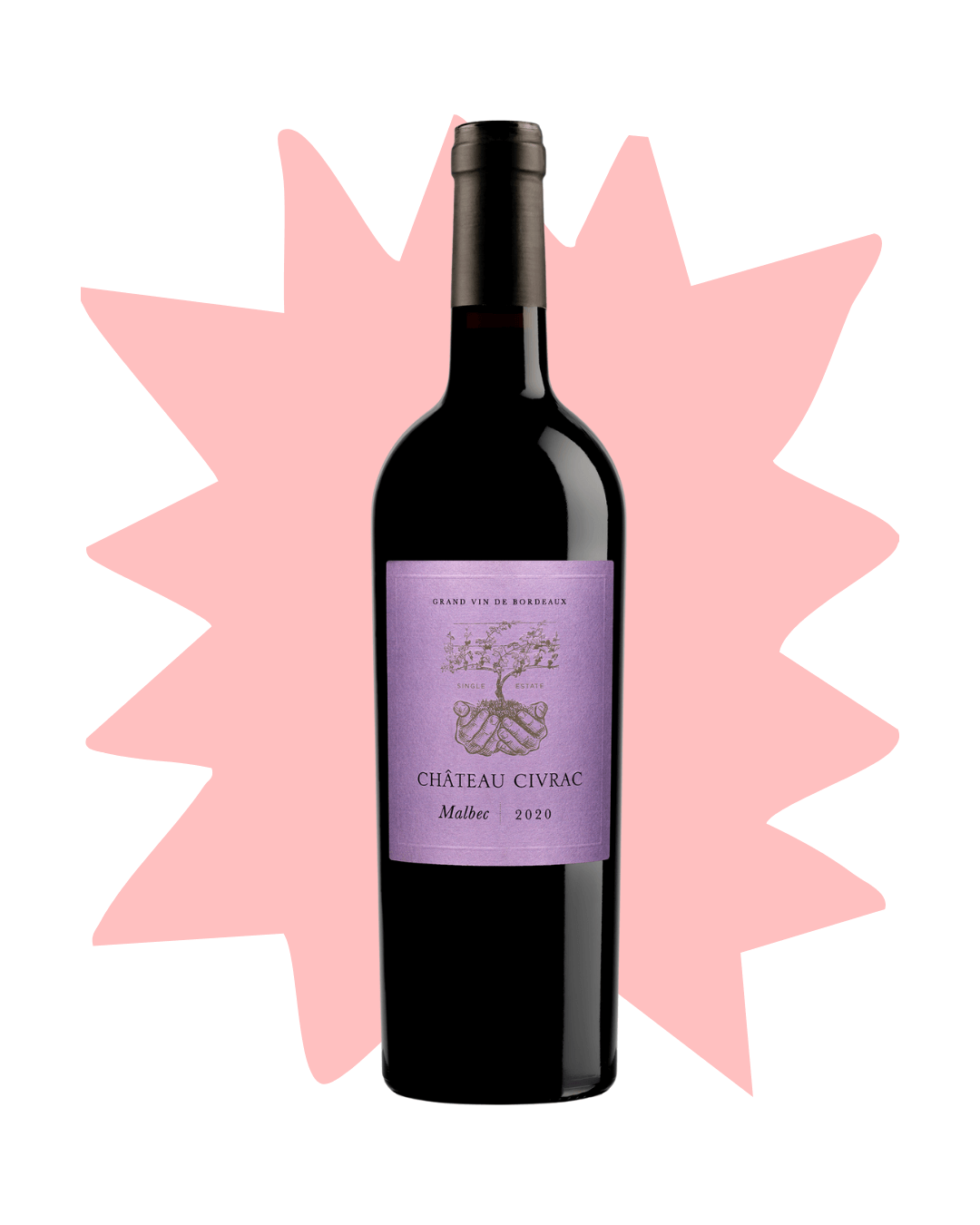 Chateau Civrac - enkeltmarksvinlavet på Malbec i få nummererede eksemplarer