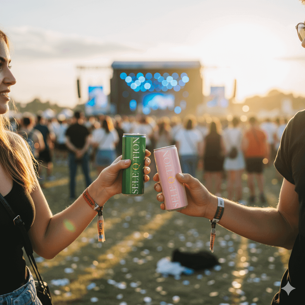 Dåsevin på festival