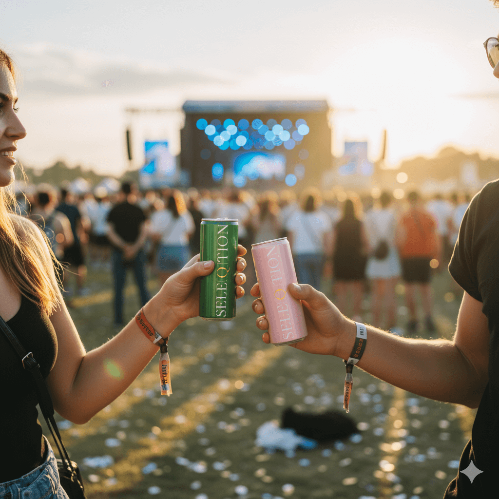 Dåsevin på festival