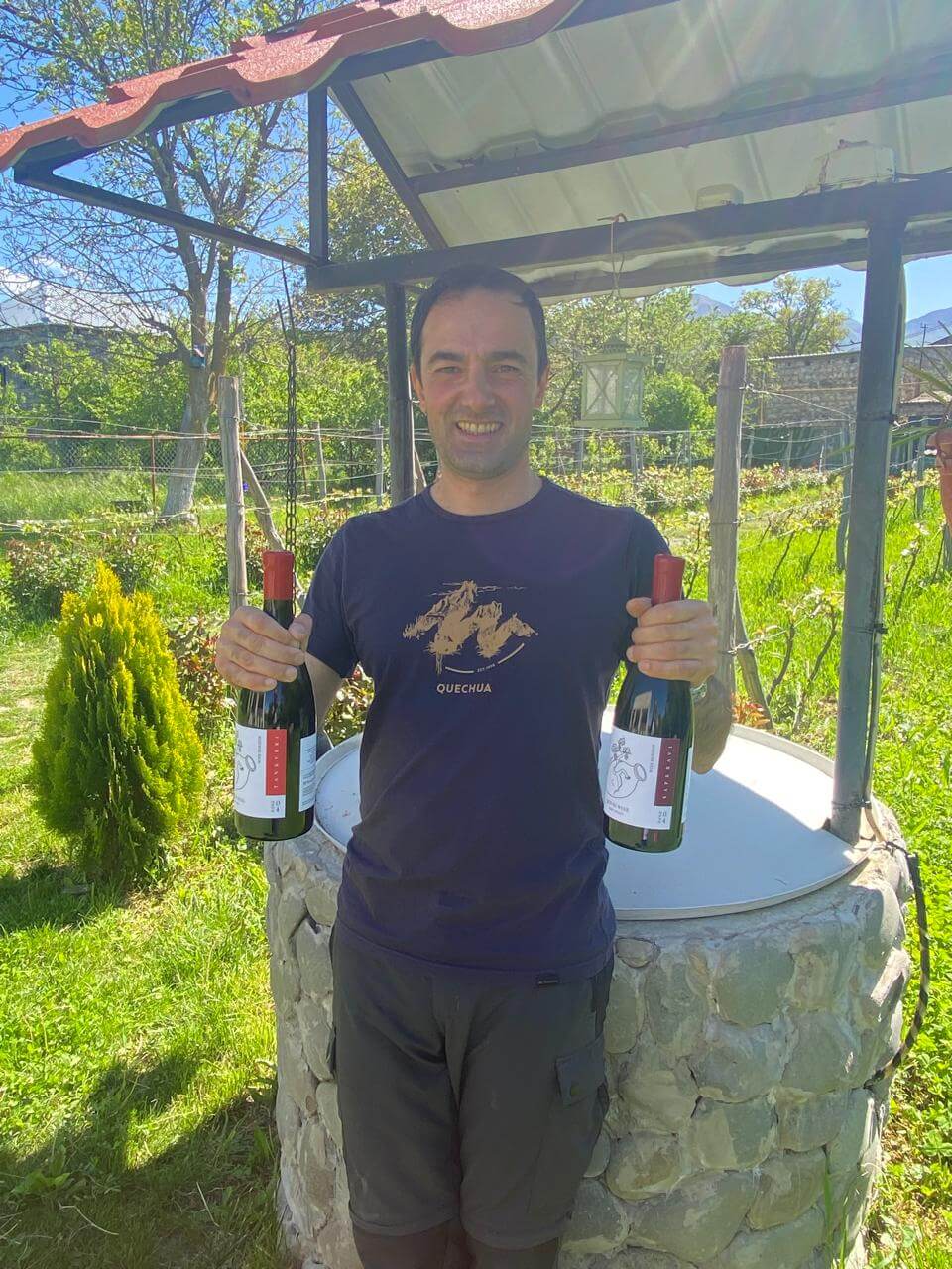 Ilia fra Wine Horizon i Georgien