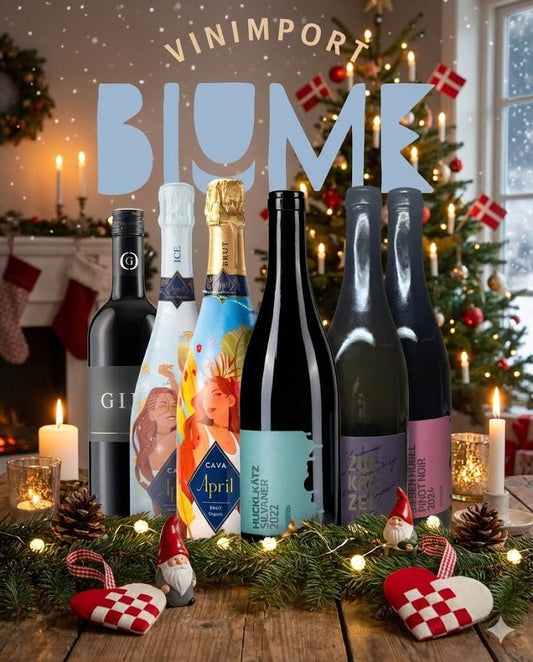 Vinmenu til jul og nytår hos Blume Vinimport