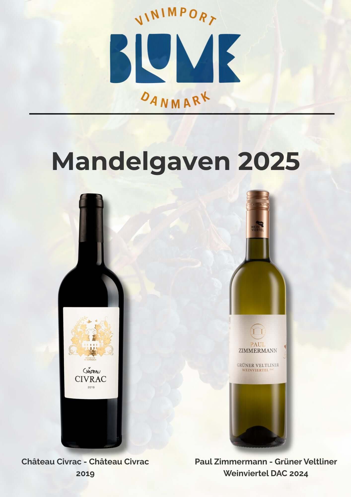 Årets Mandelgave 2025 - Digital vinsmagning fra Blume Vinimport